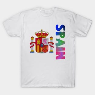 Spain Coat of Arms Design T-Shirt